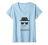 Breaking Bad Heisenberg Skizzieren T-Shirt mit V-Ausschnitt
