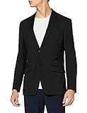 find. Regular Fit Dress Suit Jacket Anzugjacke, Schwarz (schwarz), 52