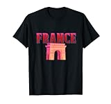 Paris Frankreich Besucher französischer Liebhaber Arc de Triomphe T-Shirt