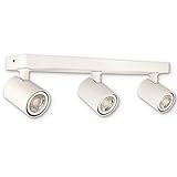 INNOVATE LED Deckenstrahler Triple | Spotleuchten & Spotbalken 230V | Deckenleuchte drehbar | Wandlampe innen | LED Wandspot Weiß