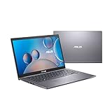 ASUS VivoBook 14 F415 Laptop 14 Zoll FHD Display, Intel Core i3-1115G4 Prozessor, 4GB DDR4, 128GB PCIe SSD, Fingerabdruckleser, Windows 11 Home im S-Modus, Slate Grey, F415EA-AS31