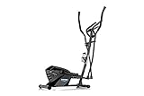 Zipro Erwachsene Magnetischer Crosstrainer Shox bis 120kg, Schwarz, One Size, einheitsgröße