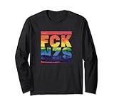 FCK NZS | Die Welt ist bunt | Regenbogenfarben | LGBT PRIDE Langarmshirt