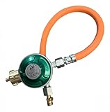Bluecraft Umrüstset von Schraub-Kartusche auf Propan-Gasflasche für Grills wie Broil King Weber Napoleon und Camping Gas-Kocher und Heizung direkt Geld SPAREN