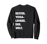 Yogalehrer Spruch Bester Yogalehrer Der Welt Sweatshirt