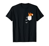 Eichhörnchen in der Tasche Lustig Geschenk Eichhörnchen T-Shirt