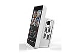 Digitalrise Gehäuse für Raspberry Pi 3, Pi 2 und B+ und 7' LCD Touchscreen Gehäuse [Weiß]