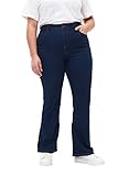 Zizzi Flash by Damen Große Größen Jeans Schlag Hohe Taille Gr Gr 44/82 cm Blue D