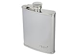Zippo Herren Polierte Flachmann, Silber (Silber), 2x13x9.5 cm (B x H x T)