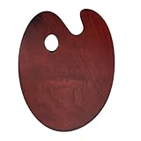 DIYEAH Holzpalette Wasserspender Für Vögel Perlen Quaste Girlande Kleine Palette Malpalette Stacheldrahtzange Neu Streichen Perlendekoration Farbmischpalette Projekt Puzzle Kratzer C