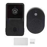 WiFi-Video-Türklingel, 2-Wege-Gesprächs- und Bewegungserkennung, Überwachungssicherheit, Intelligente Drahtlose Türklingelkamera