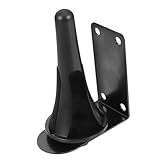 ERINGOGO Kleine Wandhalterung elektrische Gitarre multi Bassgitarre Wandhaken Wandgarderobe Wandtrompetenhalter Trompetengestell Trompetenaufhänger für die Wand Trompetenhaken Metall Black