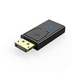 SGZYJ. Display Port Auf HDMI Adapter 4K Stecker DP Auf HDMI Buchse Video Audio Converter Für PC Laptop (Color : As Shown, Size : One Size)