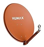 Humax 90 Professional Satelliten-Spiegel, ziegelrot