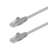 LAN Kabel | Ethernet Kabel | Internet Kabel | RJ.45/CAT.5E | Grau | (30 m)