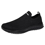 Damen Sneaker Atmungsaktive Mesh Sportschuhe Weichen Sohle Laufschuhe Flache Rutsfeste Wanderschuhe Elegant ohne Schnürsenkel Freizeitschuhe Leicht Bequem Orthopädische Schuhe G