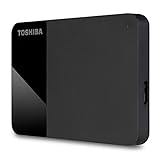 Toshiba 1 TB Canvio Ready — tragbare externe 2,5-Zoll-Festplatte mit USB 3.2 Gen 1 High Speed, kompatibel mit Microsoft Windows 8.1, 10, 11 und macOS, schwarz (HDTB410EK3AA)