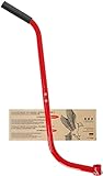 Prometheus Schiebestange - Schubstange Haltestange für Kinderfahrrad teilbar 3-teilig rutschfest stabil - Fahrrad Lernhilfe in Rot | Edition 2023