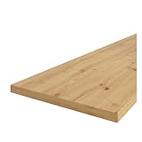 Küchen Arbeitsplatte 80 cm 38 mm Küchenzeile Küchenblock Eiche Artisan EKO S