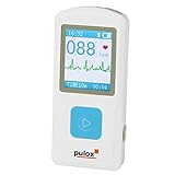 Pulox PM10 Mobiles Einkanal EKG Gerät Heim EKG-Gerät mit USB und PC Software