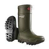 Dunlop Protective Footwear Purofort Thermo+ full safety Unisex-Erwachsene Gummistiefel, Grün 44/45 EU
