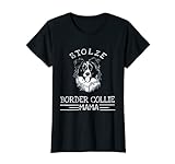 Damen Stolze Border Collie Mama T-Shirt