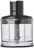 Braun Household Zerkleinerer Aufsatz MQS 230 BK mit EasyClick Plus System - Zubehör für Braun Household Stabmixer MultiQuick 7 und 9, BPA-frei, Fassungsvermögen 500 ml, Schwarz