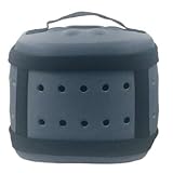 DALIZHAI777 Hundetasche Zwerghamster Tasche, tragbarer Reiseführer, sicher und komfortabel, geeignet for Rennröcke, Guinea-Schweine, Hamster Katzenrucksack/Transportbox (Color : Gray)