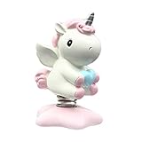 Holibanna Autozubehör Armaturenbrett Spielzeug Innendekoration Schaukel Einhorn Auto Ornament Schreibtisch für zu Hause Party