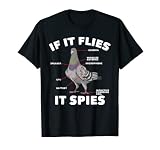 If It Flies It Spies Taubendiagramm, Vögel sind nicht echt T-S