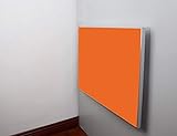 Klapptisch Wandhalter Esstisch Drop Leaf Europäischer Stil Wandschreibtisch Aluminium Legierung Rand Orange Schwarz Rot 80 x 50 cm (Farbe: Orange, Größe: 80 x 50 cm)