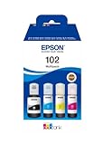 Epson C13T03R640 Tinte (4) Cyan, Magenta, gelb, schwarz 337 ml 25.500 Seiten Flasche EcoTank 102, standard