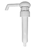 IBEX MART 2 x 38 mm Pumpspender für 5 Liter Behälter für 30 ml Dosierung – Weiß (1)