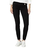 Tommy Hilfiger Damen Curvd Seam Ponte PNT Hose, Schwarz, Groß