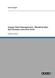 Supply Chain Management - Überblick über das Konzept und seine Ziele