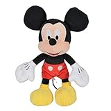 Simba 6315874842 - Disney Mickey Mouse, 25cm, Micky Maus, Kuscheltier, Plüschtier, ab den ersten Lebensmonaten