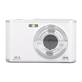 Taschenkamera, Doppelobjektiv 700 MAh 44MP (White)