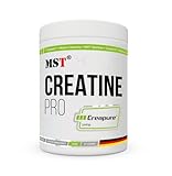 Creapure creatine pro monohydrat pulver | kreatin creapure Unflavored | MST Nutrition MADE IN GERMANY (500 g)