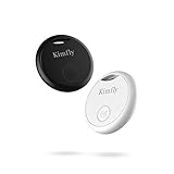 Kimfly Schlüsselfinder Tags, Wireless Handy-Finder, Bluetooth Smart Tracker, Bidirektionalem Alarm Anti-Lost Key Finder mit Android und iOS, um Brieftaschen, Gepäck, Haustiere, Koffer, Kamera, 2 Stück