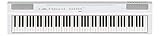 Yamaha P-125a Digital Piano, weiß – Kompaktes elektronisches Klavier in schlichtem Design für perfekte Spielbarkeit – Kompatibel mit kostenloser App 'Smart Pianist'