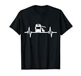 Wohnmobil Camper Heartbeat - Camping WoMo Herzschlag T-Shirt
