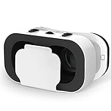 HBOY Virtual Reality Store VR-Headset Kompatibel Mit Smartphones-Mini, Exquisite, Leichte-Komfortable Neue 3D-VR-Brille (Ohne Griff)