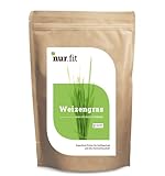 Nurafit reines Weizengras-Pulver | Green-Smoothie Pulver | Superfood aus jungen Blättern | Zertifizierte Spitzenqualität | Rein natürlich | Weizengraspulver ohne Zusatzstoffe | 1000g / 1kg