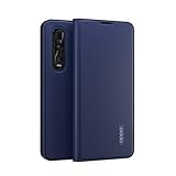 OPPO Schutzhülle Bookcover PU passend Find X2 Pro, Dunkelb