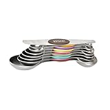 DECHOUS 7St Magnetischer doppelseitiger Messlöffel einstellbar magnetische Messbecher multi Magnetischer Messlöffel Küchenmesslöffel zweiseitige Löffel Messwerkzeug für die Küche C