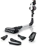 Bosch Electroménager, Bosch Staubsauger Unlimited 7, Akku 3.0 Ah, Flexibles Rohr, geringes Gewicht, Zubehör, LED-Beleuchtung, weiß, BBS711W