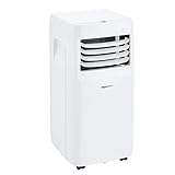 Amazon Basics – Tragbare Klimaanlage mit Luftentfeuchter, 8.000 BTU/h, Energieeffizienzklasse A