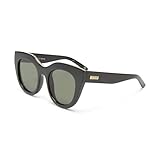 Le Specs AIR HEART LSP1602175 - BLACK/GOLD - Damen Herren CAT-EYE Sonnenbrille mit hohem UV-S