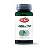 Abtei Nature & Science Curcuma – Nahrungsergänzungsmittel mit Vitamin C und D - hohe Bioverfügbarkeit - für Immunsystem, Magen-Darm, Knochen und Muskeln - 90 Kapseln