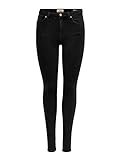 ONLY Female Skinny Fit Jeans ONLPower Mid Push Up M34Black